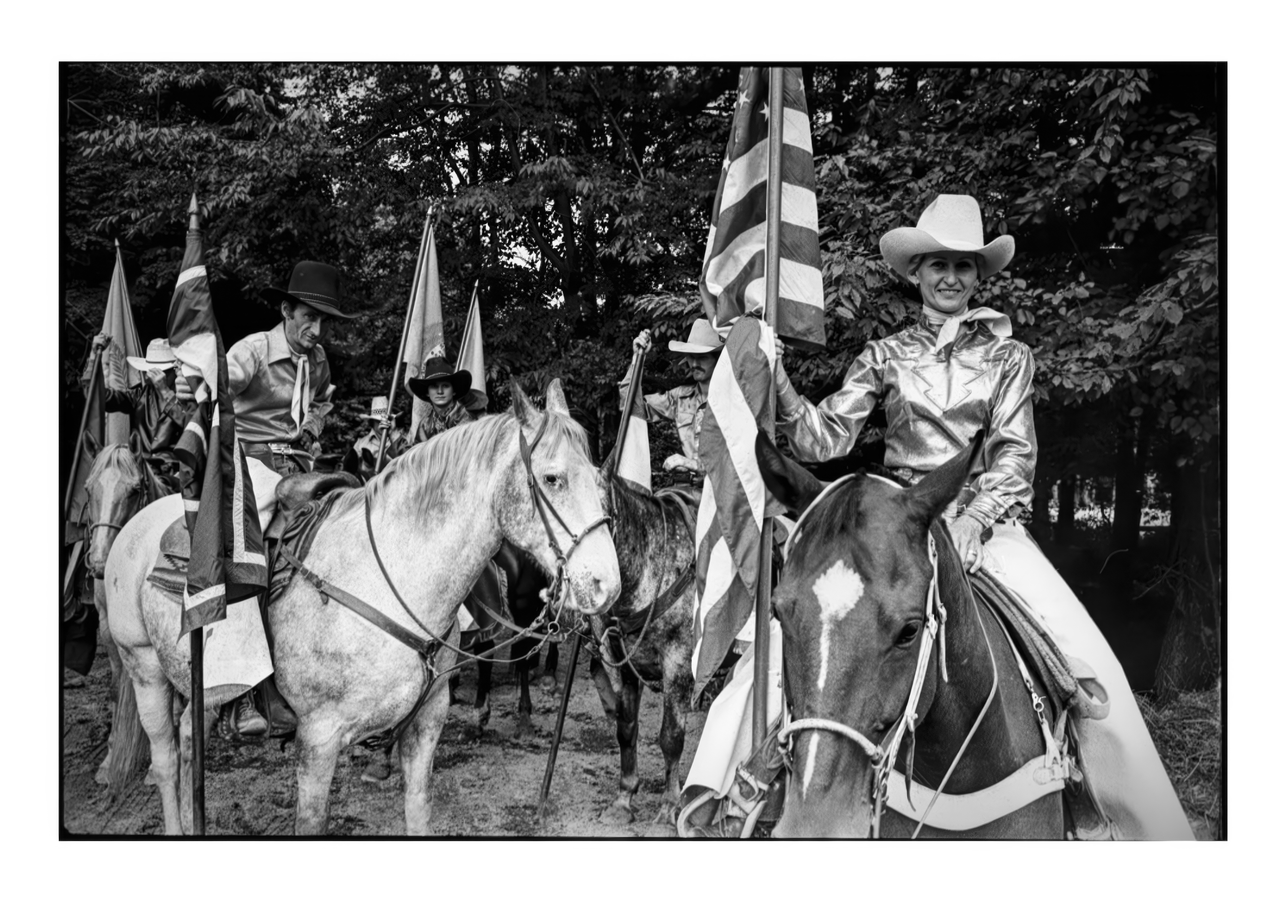Cowgirl, Kissimmee, Florida, 1980