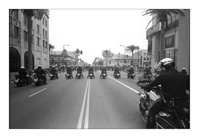LA motorcycle cops, 2003
