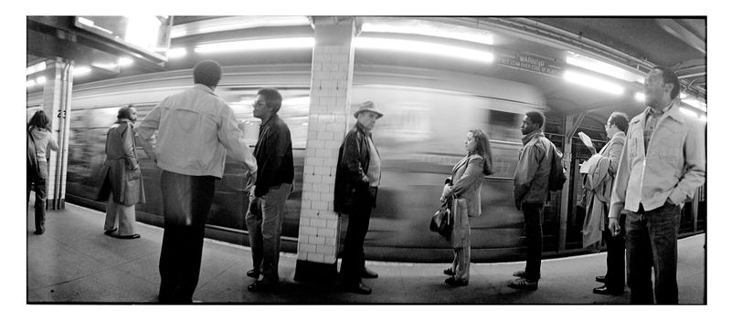 New York Subway, WideLux  camera, 1981