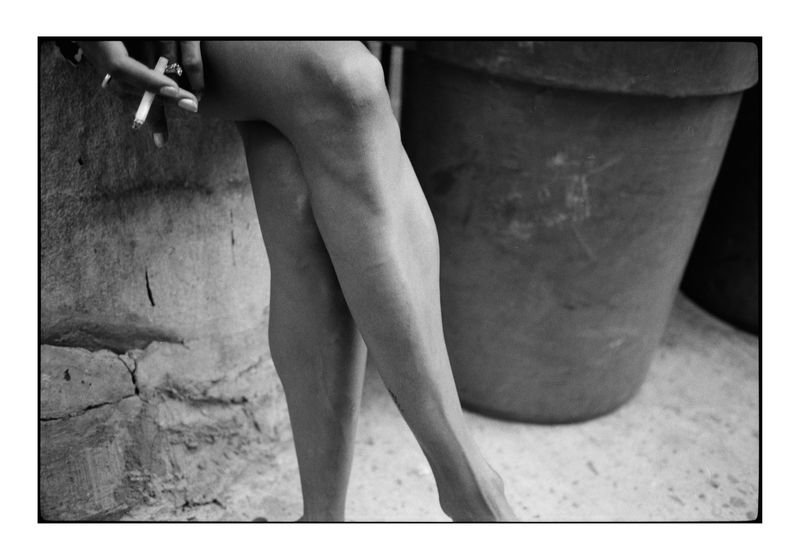 Legs, sex worker, 2nd. Avenue, NYC. 1985