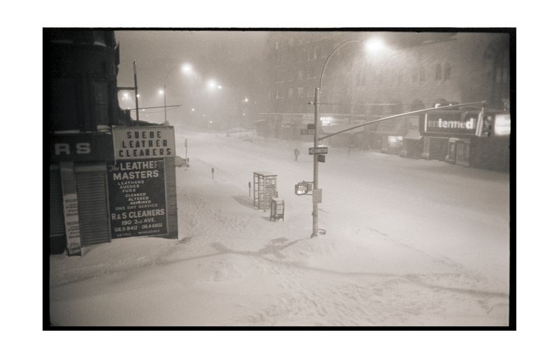 From my window, 2nd. Ave. and 12th. St. NYC 1980