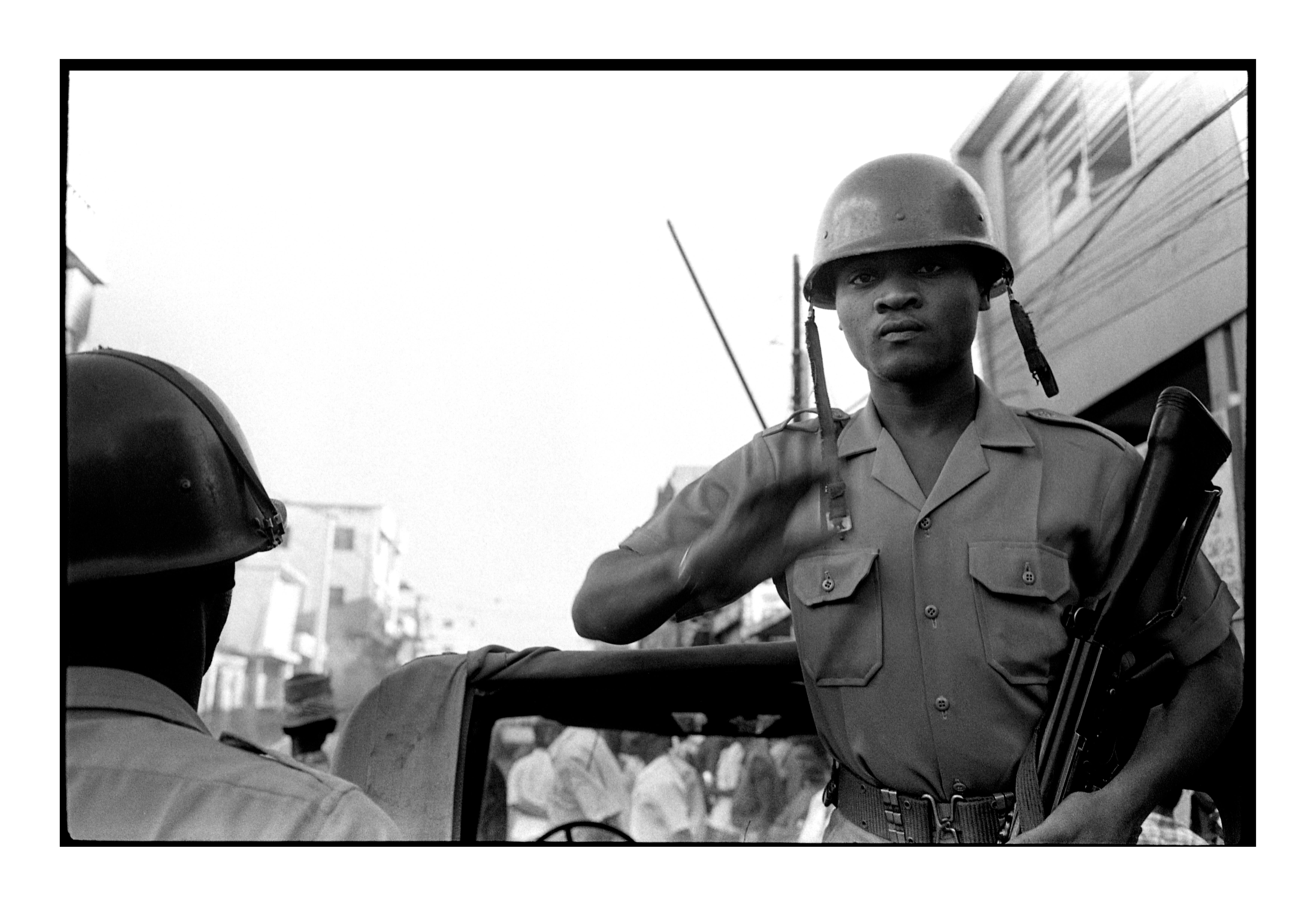 Elections, Porta-au-Prince, Haiti  1987