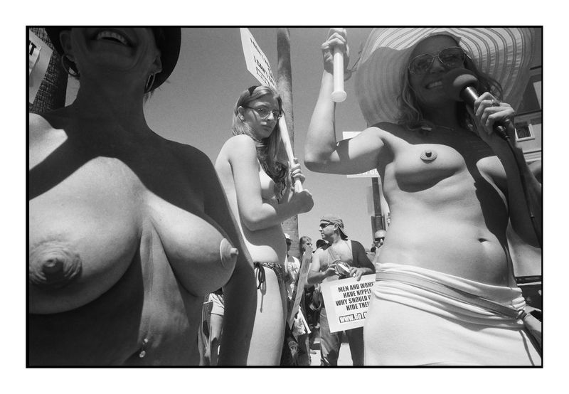 Free the nipple, Venice Beach, Ca 2020