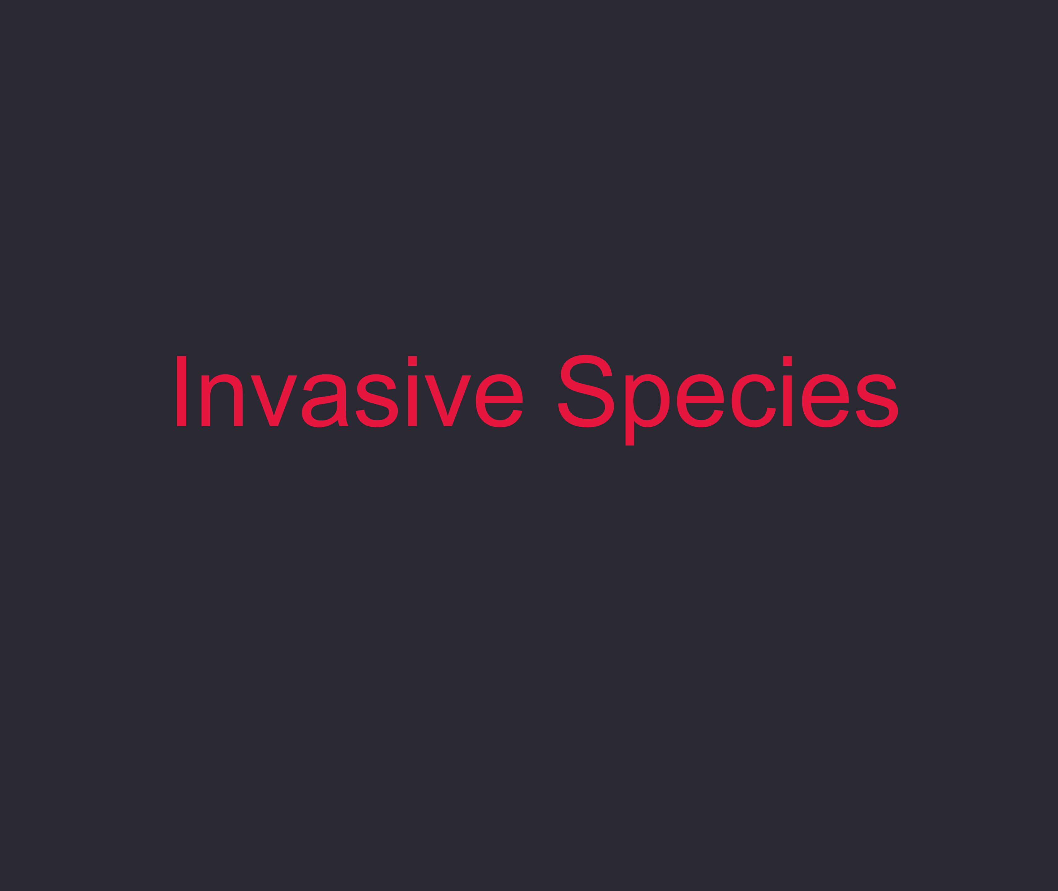Invasive Species Book Cover